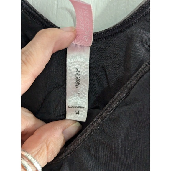 Victorias Secret Form fitting shelf bra black dress slip small - Picture 4 of 5